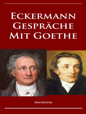 cover image of Gespräche mit Goethe